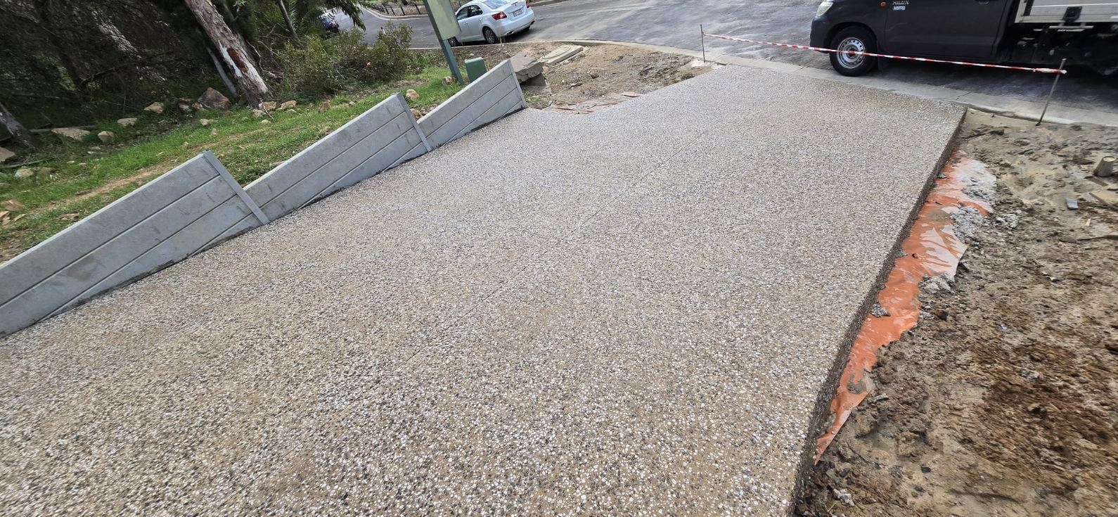 Ghan Concrete Construction — exposed aggregate