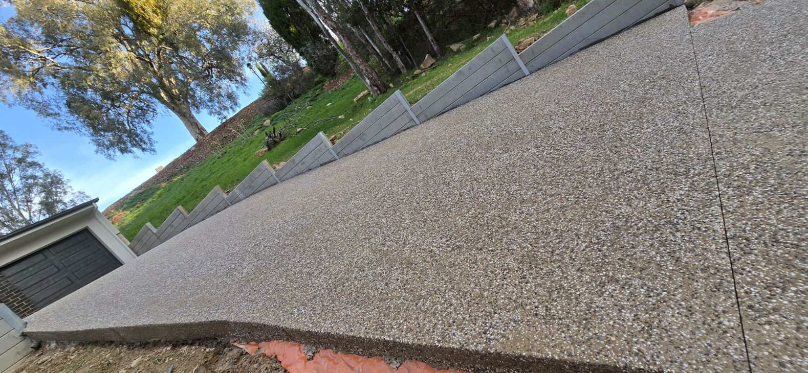 Ghan Concrete Construction — exposed aggregate