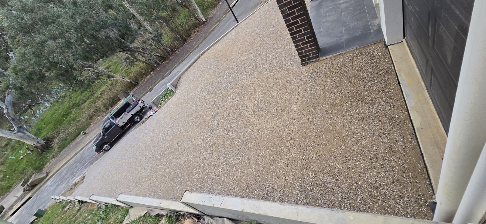 Ghan Concrete Construction — exposed aggregate