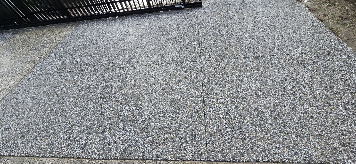 Ghan Concrete Construction — exposed aggregate