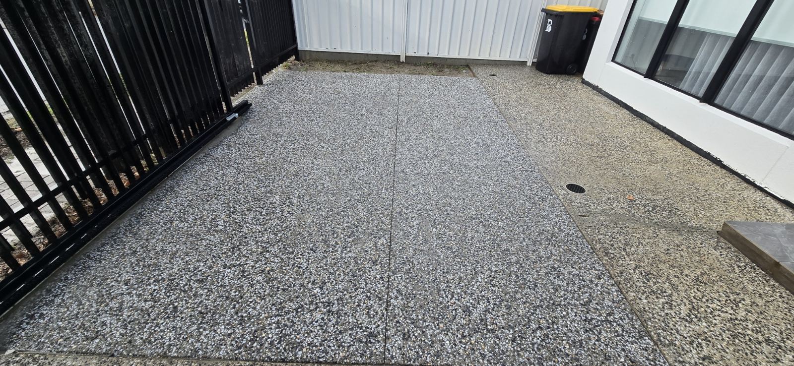 Ghan Concrete Construction exposed aggregate finish